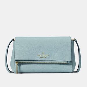 Kate Spade Leila Mini Crossbody Textured Aventurine